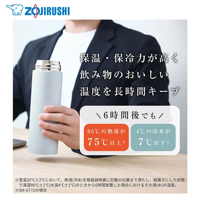象印 ステンレスマグ(SM-GT型) 720ml(SM-GT72)飲み物の美味しい温度を長時間キープ