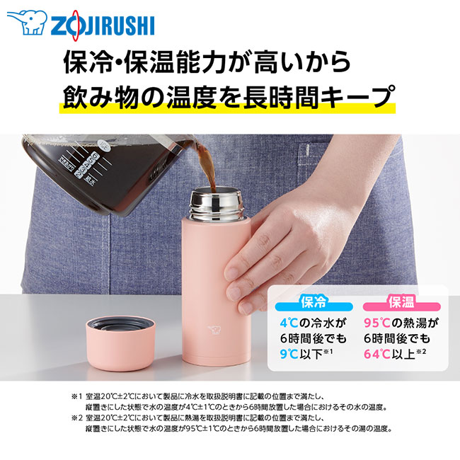 象印 ステンレスマグ(SM-MA型)　250ml（SM-MA25）保冷・保温能力が高いから飲み物の温度を長時間キープ