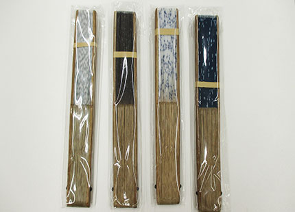 すす竹和扇子（V010198）4種袋入れイメージ