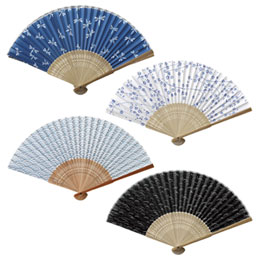すす竹和扇子（V010198）商品画像