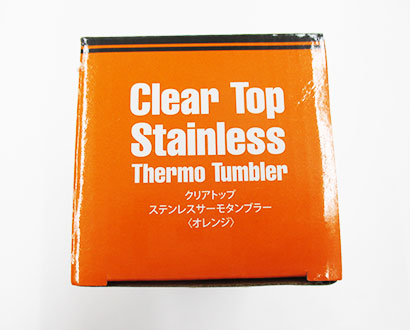 セルトナ・クリアトップステンレスサーモタンブラー(sd185301-7)パッケージ上部イメージ