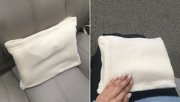 フリースレギュラーブランケット（バッグ付）（tTR-1031）バッグの使用感