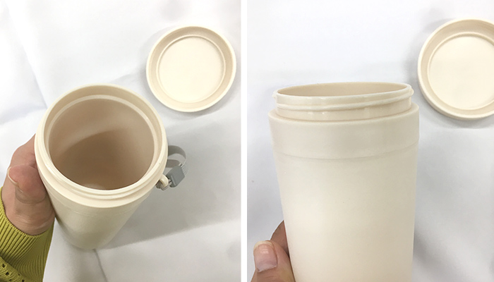 バンブーマイボトル350ｍｌ 1本（SNS-0700274）キャップ部分