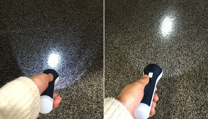 モシモニソナエル 2WAYハンディライト(m34020)ボトルの中部分