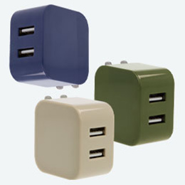 USBアダプター 2ポート（3.4A）（SNS-0900048）商品画像