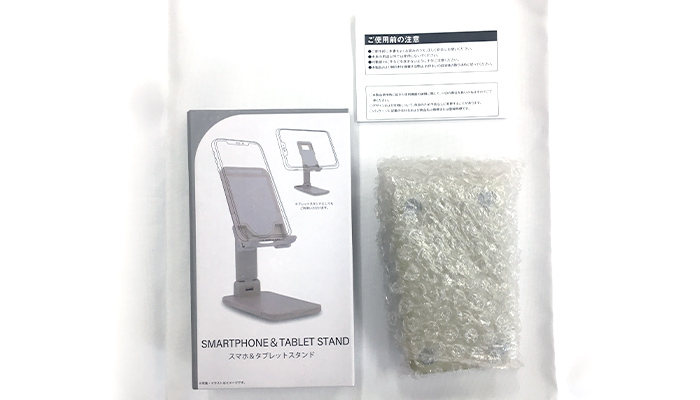 スマホ＆タブレットスタンド（SNS-0900046）中身