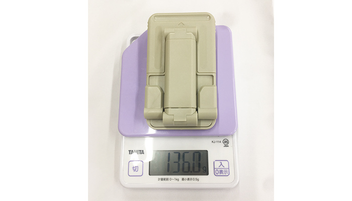 スマホ＆タブレットスタンド（SNS-0900046）重量