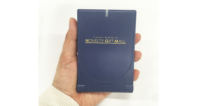 ポケットワイヤレスチャージャー（SNS-0900047）名入れイメージ