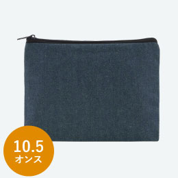 スフィア・リサイクルデニムフラットポーチ（S）（SNS-0600563）商品画像