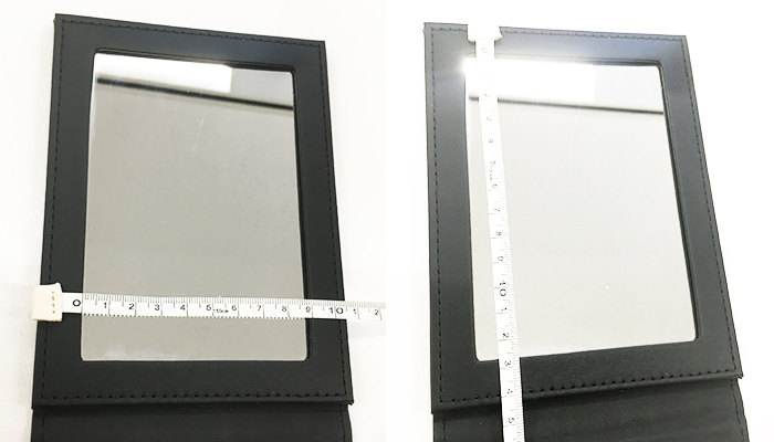 ベーシックラ－ジスタンドミラー（SNS-0600687）収納力の検証