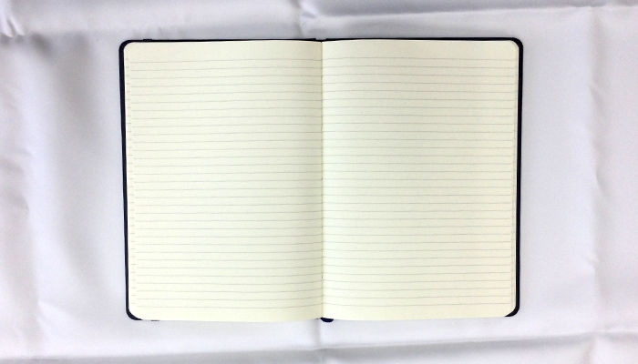 レザー調・ハードカバーノート（A5）(SNS-0600757)しっかりとファスナーが閉まります。