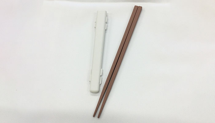 スフィア・生分解性樹脂マイ箸（ケース付き）(SNS-0600767)本体全長