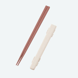 スフィア・生分解性樹脂マイ箸（ケース付き）(SNS-0600767)商品画像