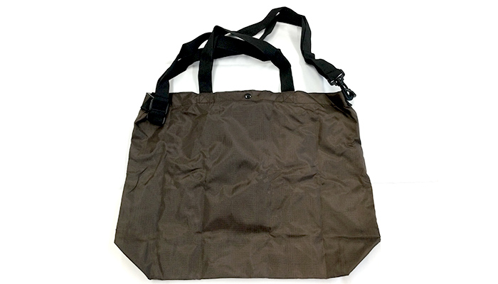 デイタフ・テントクロス パッカブル２WAYトート（撥水加工）(SNS-0600731)開いた状態