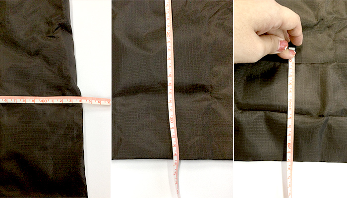 デイタフ・テントクロス パッカブル２WAYトート（撥水加工）(SNS-0600731)展開時本体サイズ