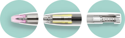 ブレン0.5mm、0.7mm/ゼブラ(zebraBAS88-zebraBA88)サイズイメージ
