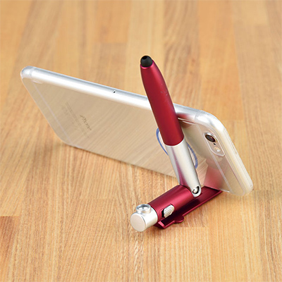 New4in1ボールペン（mcST087）スマホスタンドに