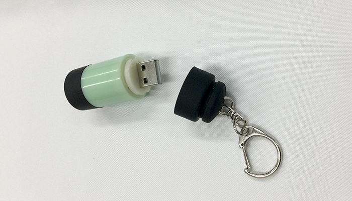 USB充電式蓄光LEDライト（SNS-0600749）収納イメージ