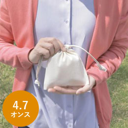 コットン巾着(SSサイズ)(SNS-1500017)商品画像