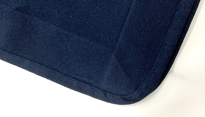 デュラウンド・リサイクルコットンパイピングトート（M）(SNS-0600932)生地の風合い、ヴィンテージ感