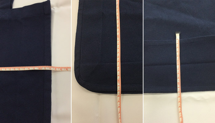 デュラウンド・リサイクルコットンパイピングトート（M）(SNS-0600932)本商品のサイズ