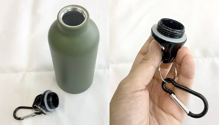 ≪実際に使ってみました！≫セルトナ・スマートアルミボトル（カラビナ