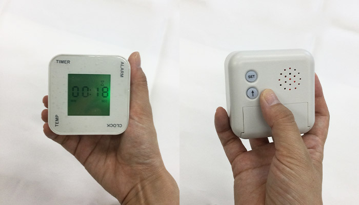 ≪実際に使ってみました！≫4WAYスクエアデジタルクロック(SNS-0600991