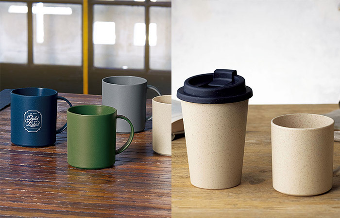 カフェを連想させるアイテム・素材を選ぶ