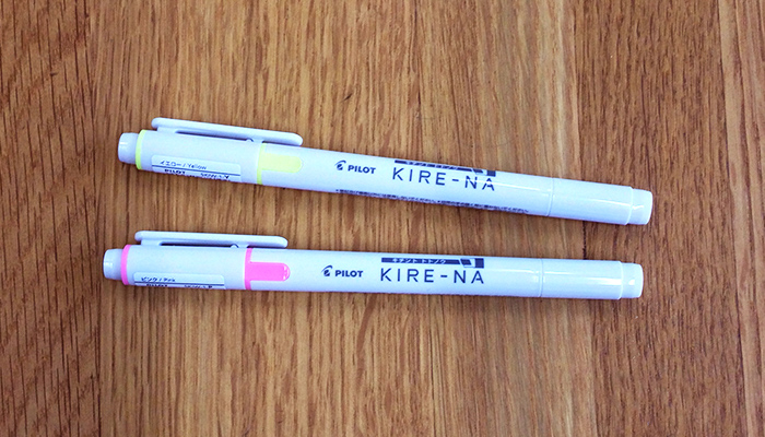 キレーナ　蛍光ペン/パイロット(SKIW-1)本体