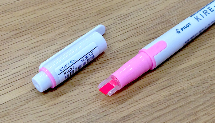 キレーナ　蛍光ペン/パイロット(SKIW-1)ペン先のイメージ