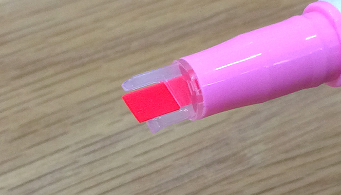 キレーナ　蛍光ペン/パイロット(SKIW-1)ペン先・キチントガイド部分