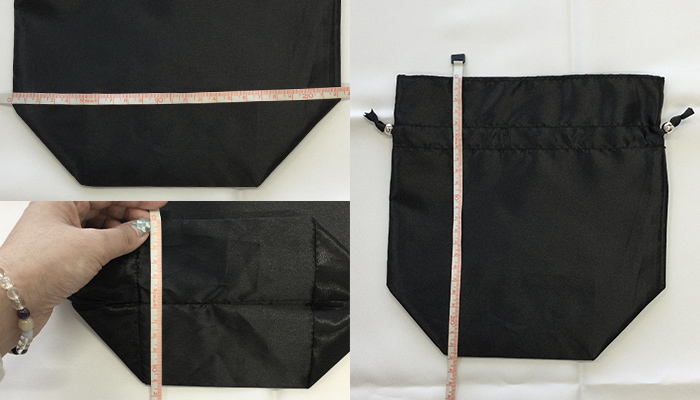 ≪実際に使ってみました！≫サテンキューブ巾着(SNS-0601085)｜名入れ