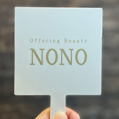 スクエアハンドミラー（tTM-0065）名入れアップ