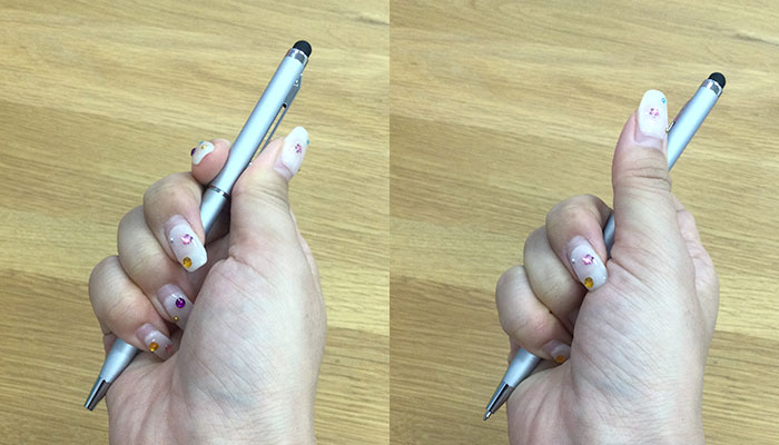 タッチペン付スリムメタルペン(SNS-0400128)スクリュータイプのペン先