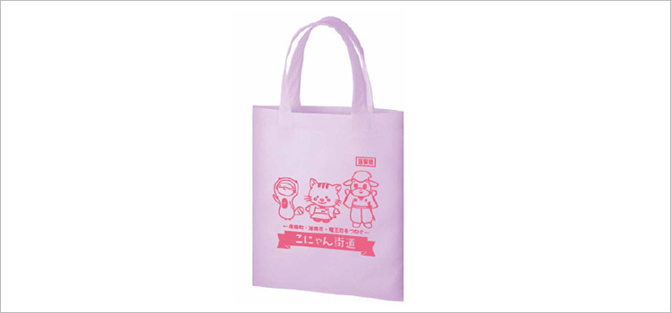 不織布A4フラットトート（tTR-0435）デザインイメージ