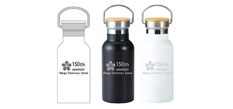 バンブーキャップ付き真空ステンレスボトル（SNS-0600966）デザインイメージ