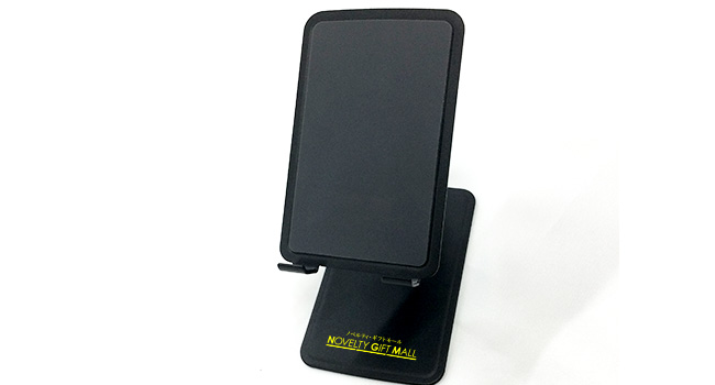 折りたたみｄｅスマホ・タブレットスタンド(SNS-2600025)名入れイメージ