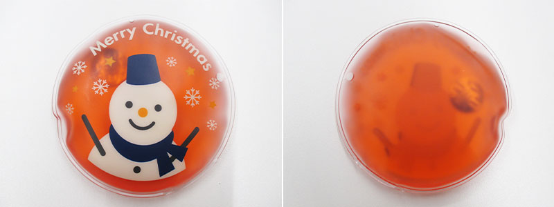 クリスマス リサイクルエコカイロ（V010419）カイロ本体の液体イメージ