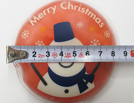 クリスマス リサイクルエコカイロ（V010419）サイズイメージ