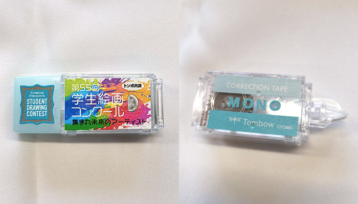 修正テープ　モノポケット(CT-CM5X2)ミントブルーと裏面表記