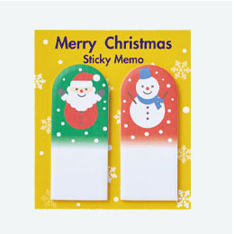 クリスマス ふせんメモ2P（V010425）商品画像