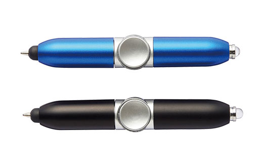 LED付スピナータッチ＆ボールペン（V010346）イメージ