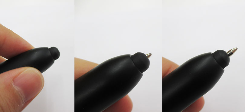 LED付スピナータッチ＆ボールペン（V010346）ボールペンイメージ