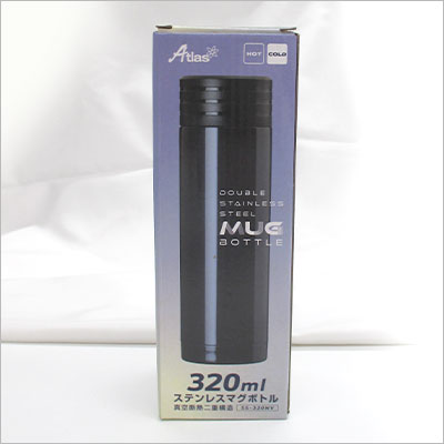 アトラス真空二重マグボトル320ml（atSS-320）パッケージイメージ