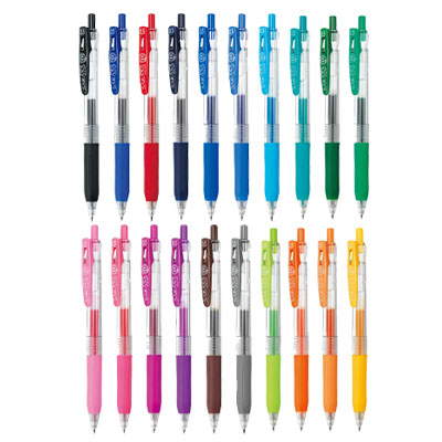 ≪名入れノベルティ実績事例≫サラサクリップ0.5mm ボールペン/ゼブラ