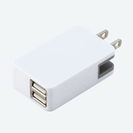 2USBポートACアダプタ2.1A（sd185090）商品画像