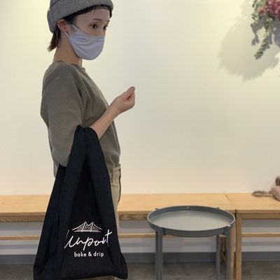 厚手コットンマルシェバッグ（M）（tTR-0803）本体イメージ