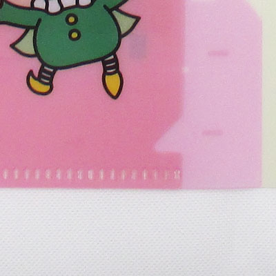 抗菌マスクケースダブルポケットタイプ（SNS-SW-W）内側接写イメージ